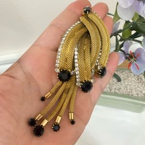 Vintage mid century style statement brooch